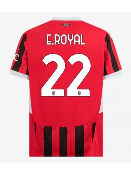 AC Milan Emerson Royal #22 Domaci Dres 2024-25 Kratak Rukavima